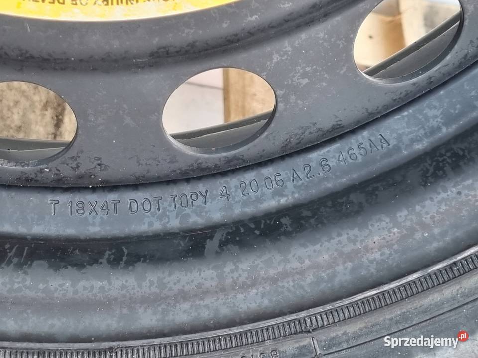 KOŁO DOJAZDOWE Chrysler 300C dojazdówka 14580 Chełm sprzedam