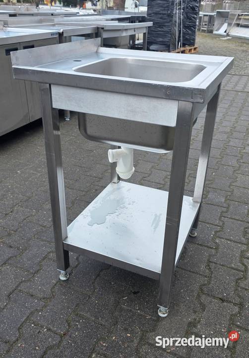 Zlew 1 Komorowy z Półką 606085 M1282 N Nowe Skalmierzyce