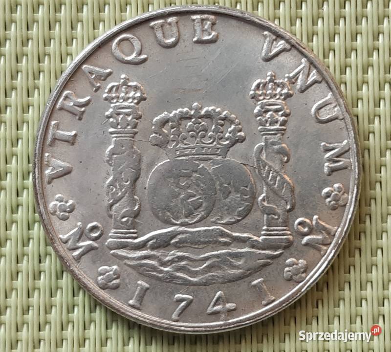 MonetaNumizmatKopia 8 REALI 1741 PHILIP V 8 Numizmatyka Pruszków sprzedam