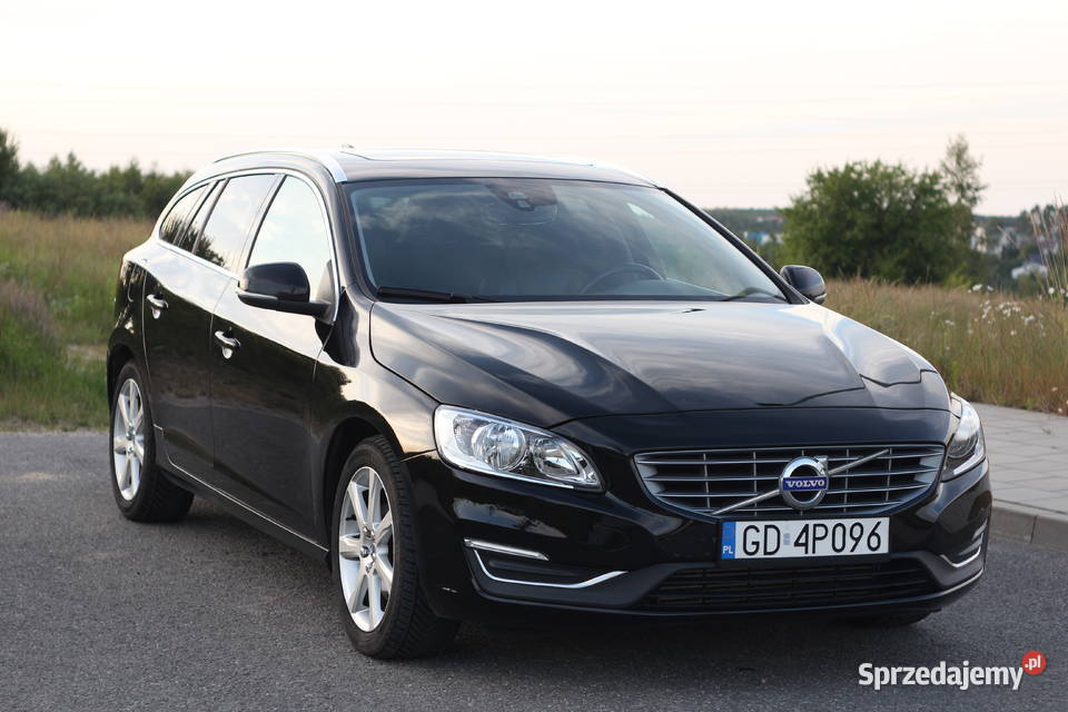 Volvo V60 lift 2016 20 turbo benzyna 245 automat autoalarm Gdańsk
