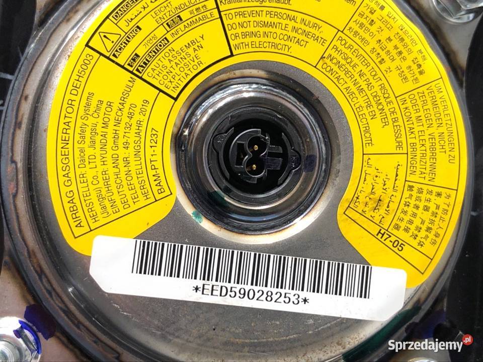 PODUSZKA POWIETRZNA KIEROWCY HYUNDAI i20 II