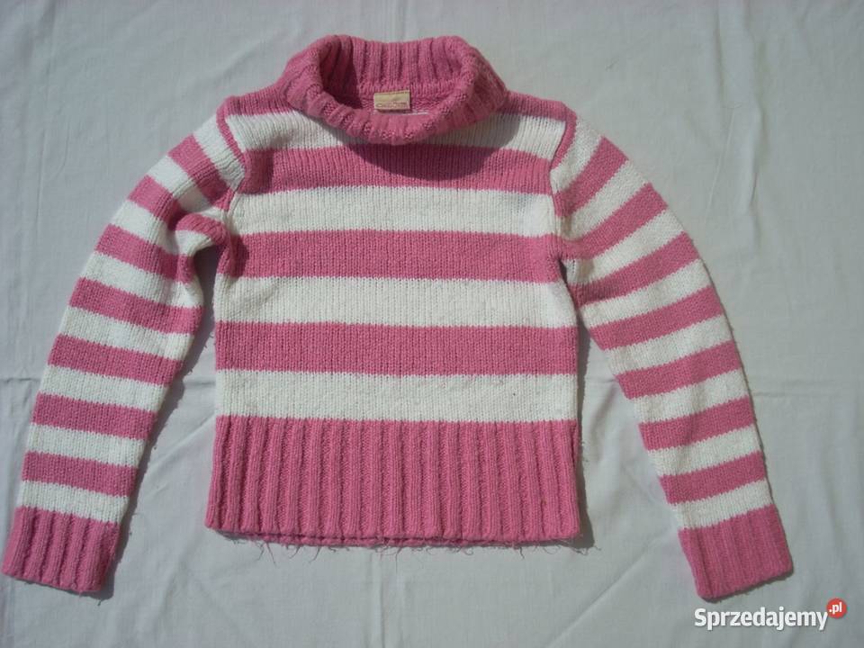 Sweter Ciepły z Golfem 128