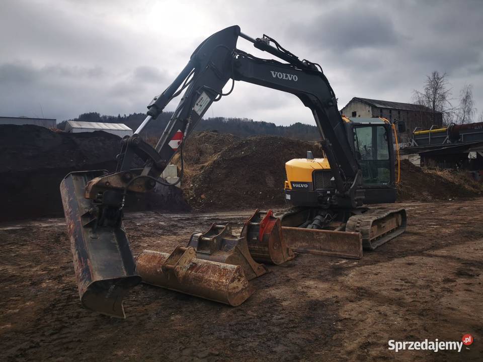Volvo ECR 88 D Komplet łyżek 2019 Koparka Koparki śląskie Cieszyn