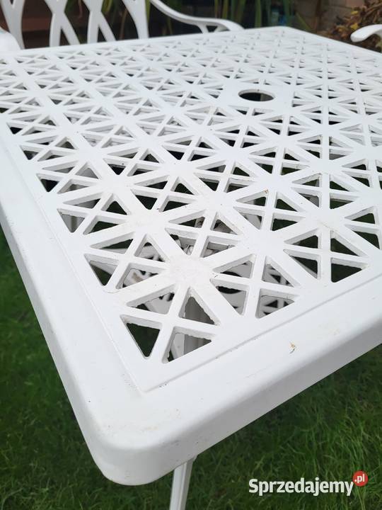 Unikatowy zestaw mebli ogrodowych ALUMINIUM 4 Ciepielów