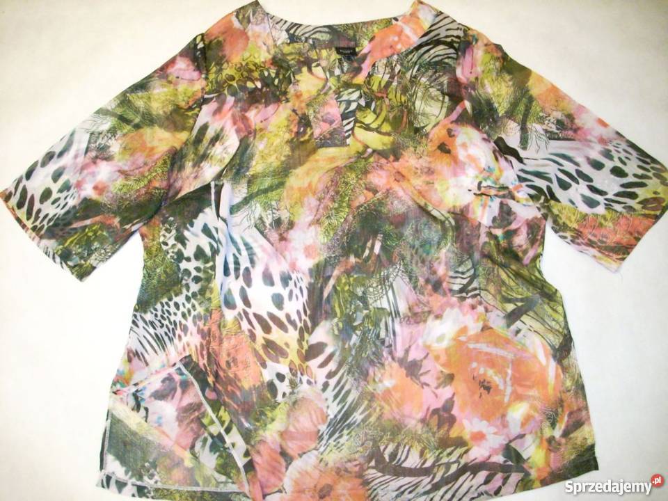 Zwiewna Tunika modna elegancka wzory 52 54 Nowy Sącz sprzedam