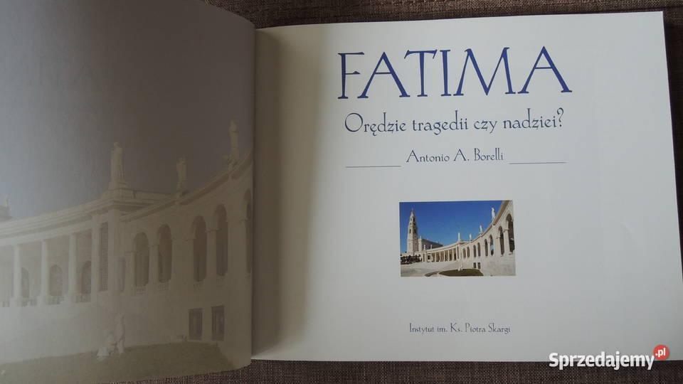 Książka FatimaOrędzie tragedii czy nadziei miękka Białystok sprzedam
