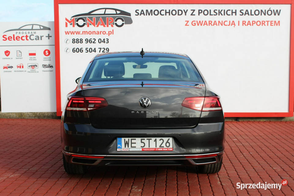 Volkswagen Passat ELEGANCE 15 TSI 150 Salon kujawsko-pomorskie Włocławek