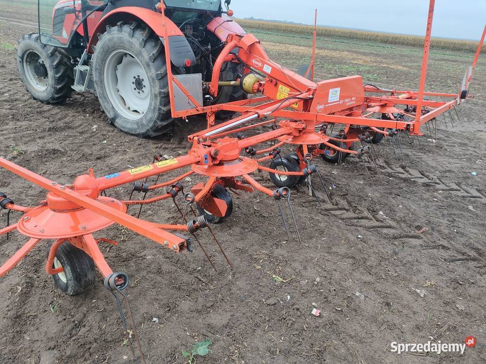 Przetrząsarka Kuhn GF 7501 i GF 3701 Uniejów
