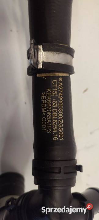 MERCEDES GLC W253 X253 RURA PRZEWÓD WODY