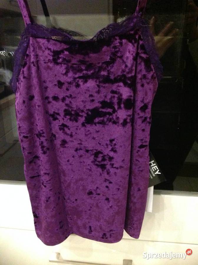 Top Welurowy Damski NELLY XS NOWY Nowa Sól sprzedam