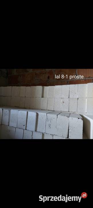 Cegła izolacyjna LAL 8 prostaSKOŚNA z odzysku