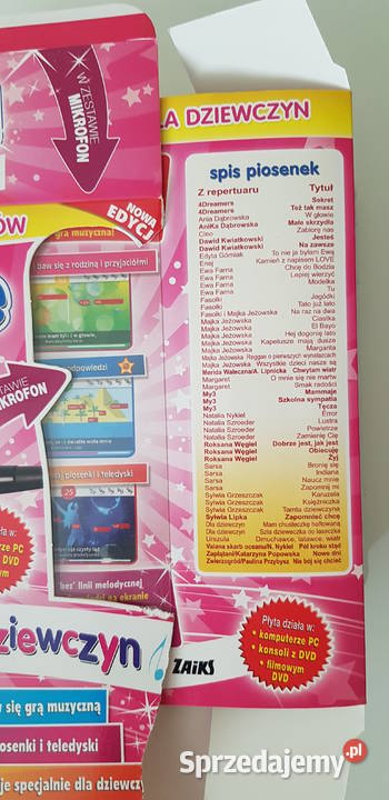 Nowe Karaoke girl z mikrofonem Nowe piosenki mazowieckie Warszawa