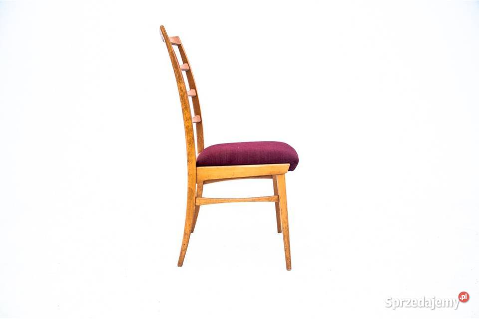 Tekowe krzesło duński design Dania lata 60 Chorzów