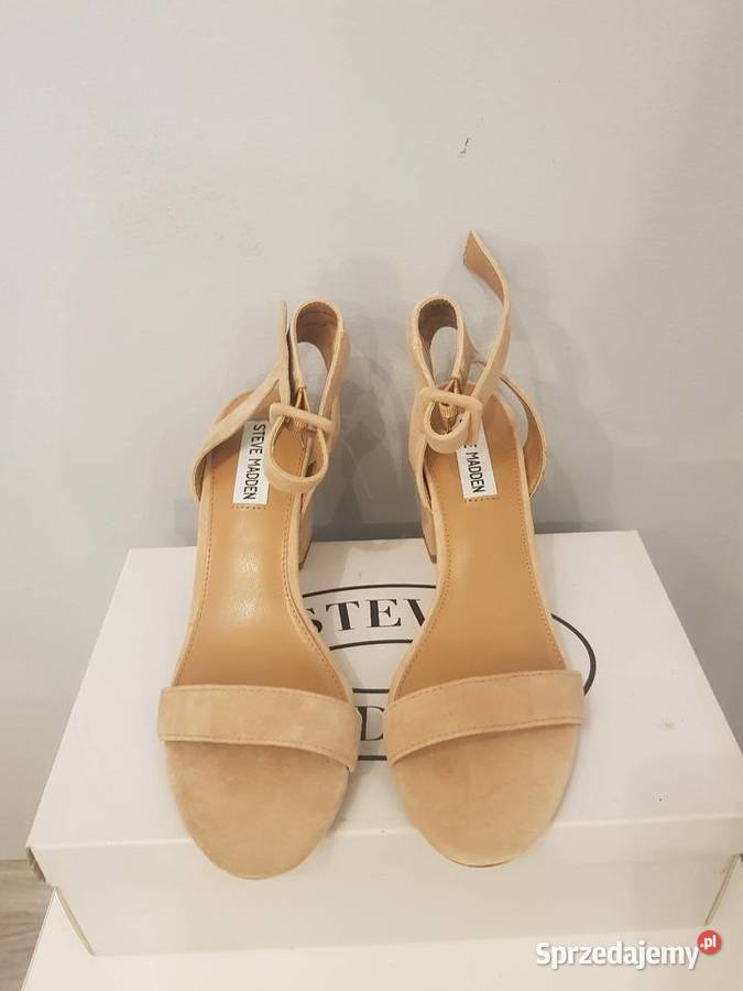 Sandały damskie Steve Madden 38 brązowy/beżowy Kraków sprzedam