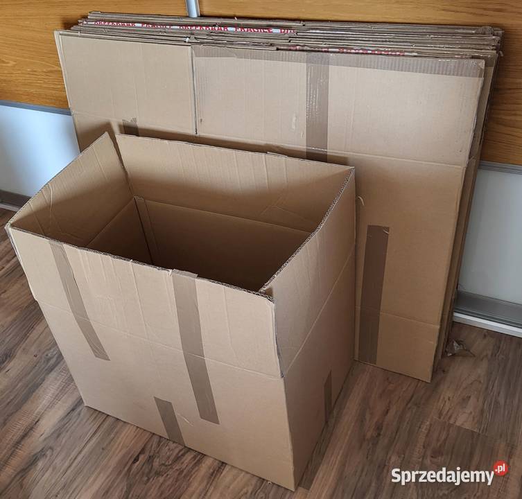 Kartony przeprowadzkowe 60x40x40 i 50x40x30 Poznań sprzedam