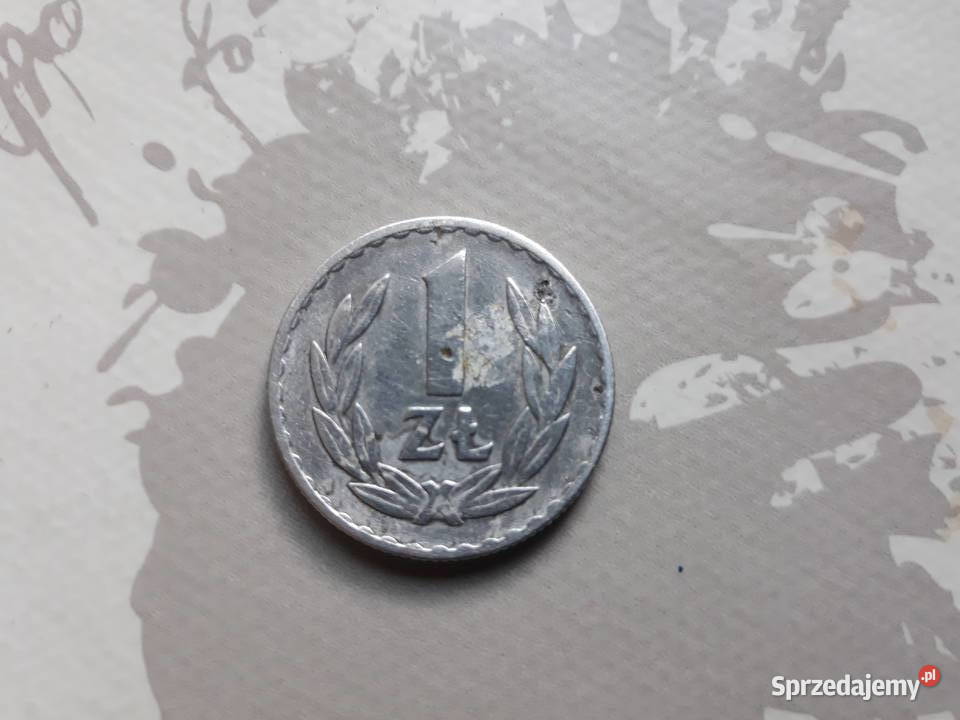 Moneta PRL 1 1949 bez znaku mennicy Destrukt