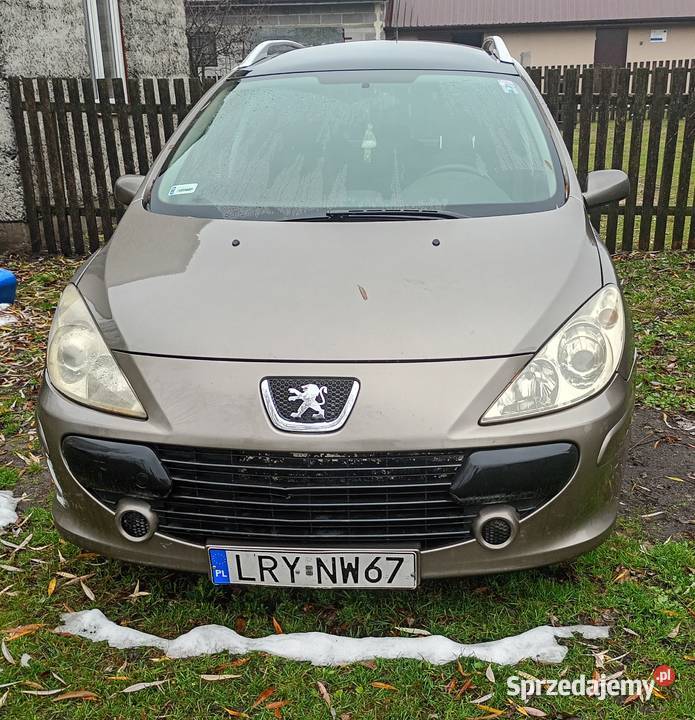 Peugeot 307 SW nieuszkodzony lubelskie Stara Rokitnia