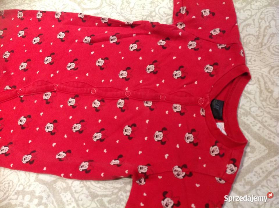 Piżamka Pajacyk HM Disney 80 dziewczynka Nowa Sól