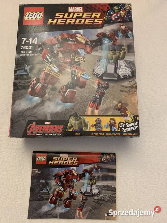 Klocki LEGO 76031 Hulk Buster Bielsko-Biała sprzedam