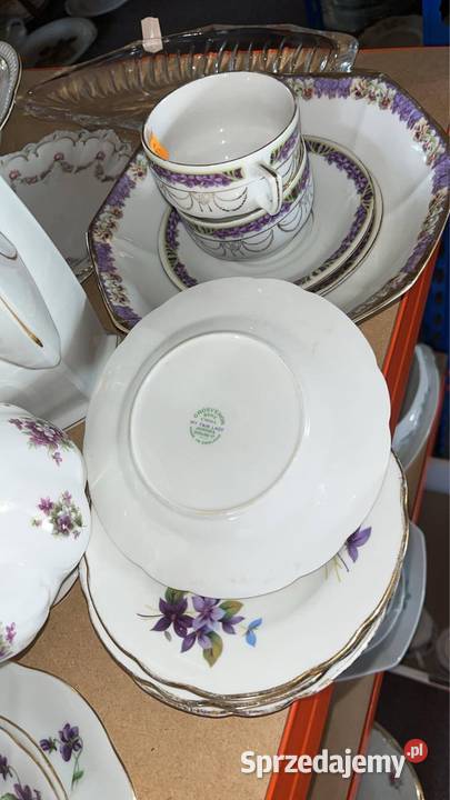 Talerzyk deserowy My Fair Lady Grosvenor Jackson Porcelana i szkło