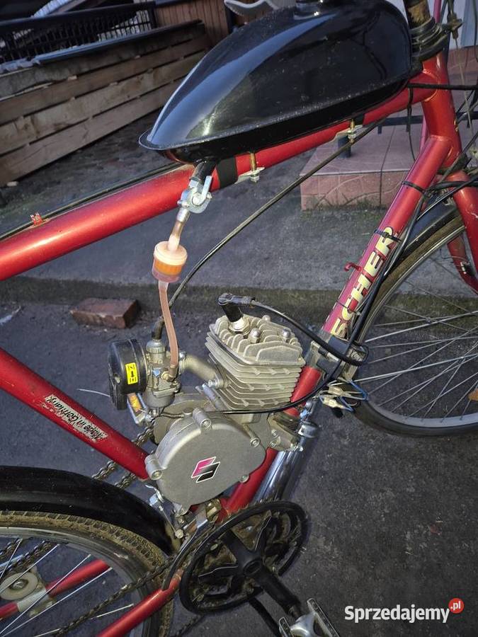 Rower z silnikiem spalinowym Gulcz sprzedam