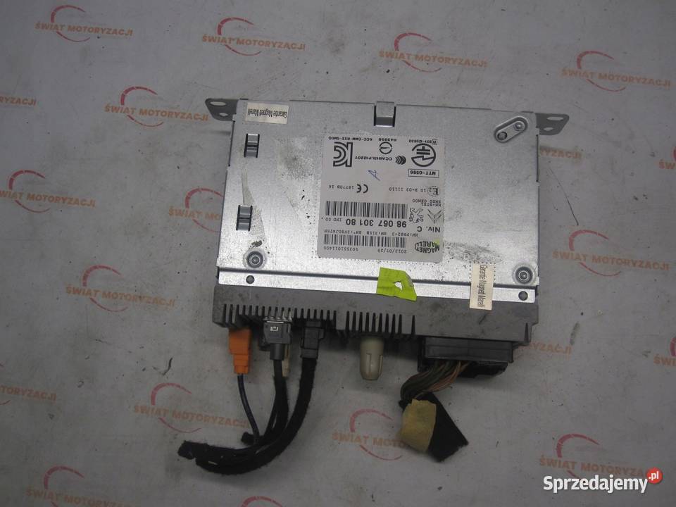 PEUGEOT 208 I 13r radio 9806730180 świętokrzyskie