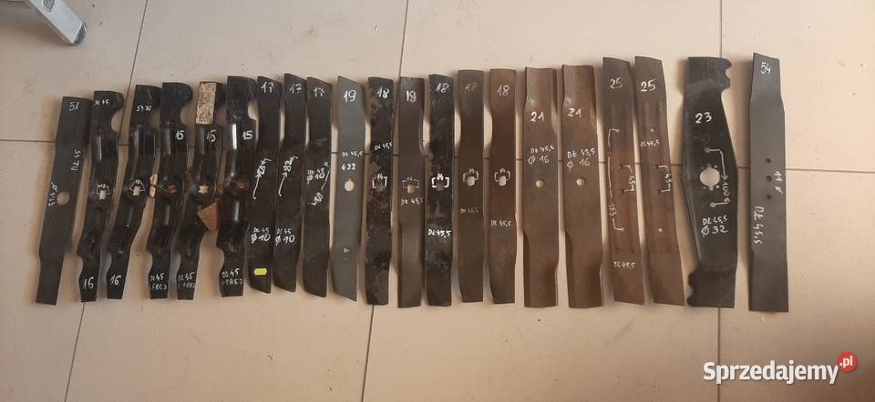 Noże do kasiarki traktorka nowe oryginalne podkarpackie Strzyżów