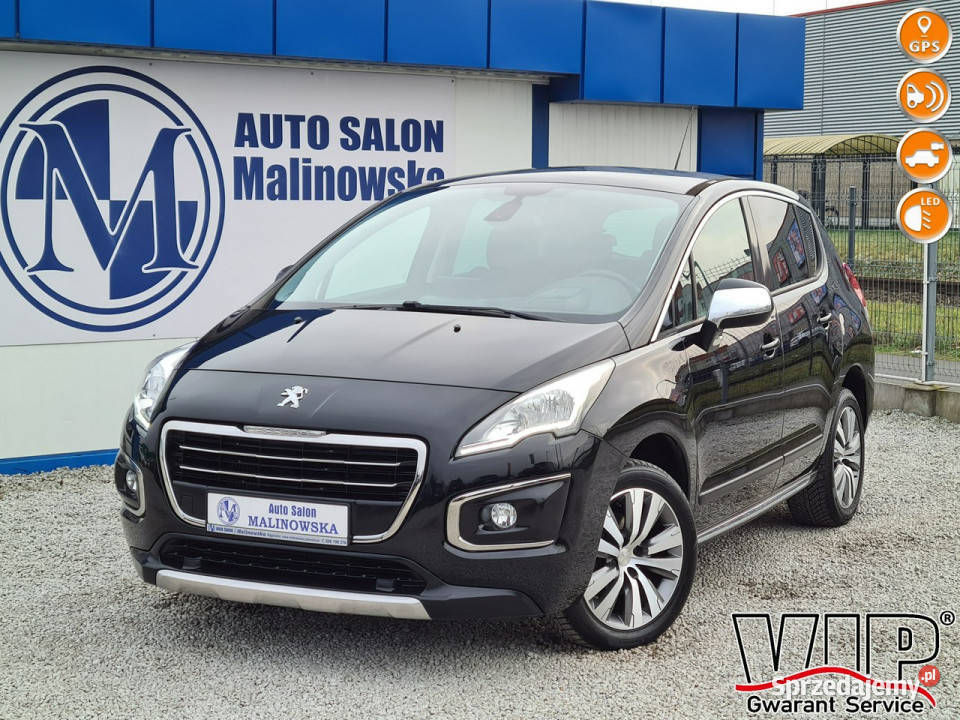 Peugeot 3008 SzklanyDach Navi Kamera HeadUp PDC centralny zamek