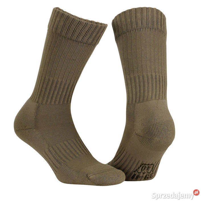 Skarpety TREKI frotte kolor khaki Wola 4547