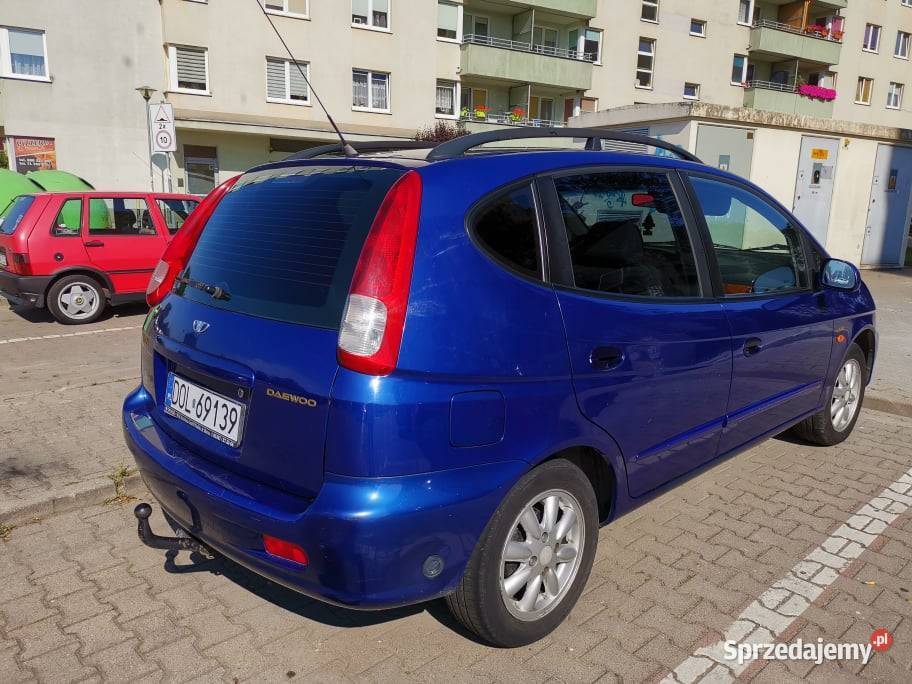 Daewoo RezzoTacuma rodzinny minivan z LPG ASR (kontrola trakcji) Wrocław