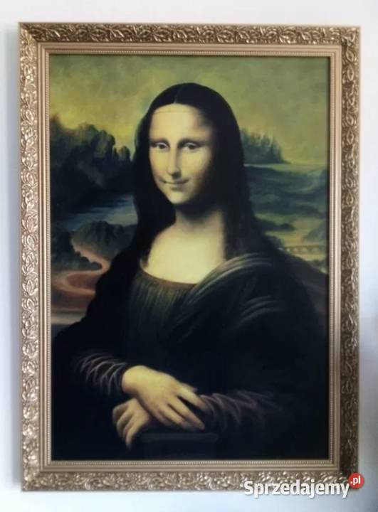 Leonardo Da Vinci Mona Lisa dama z łasiczką