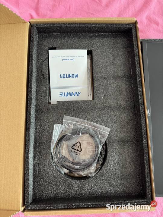 Monitor przenośny ANMITE 156 Full HD nowy głośniki Kraków