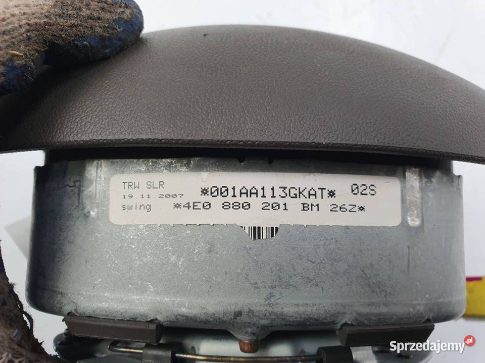 PODUSZKA AIRBAG AUDI A8 D3 II LIFT 4E0880201BM Lipno