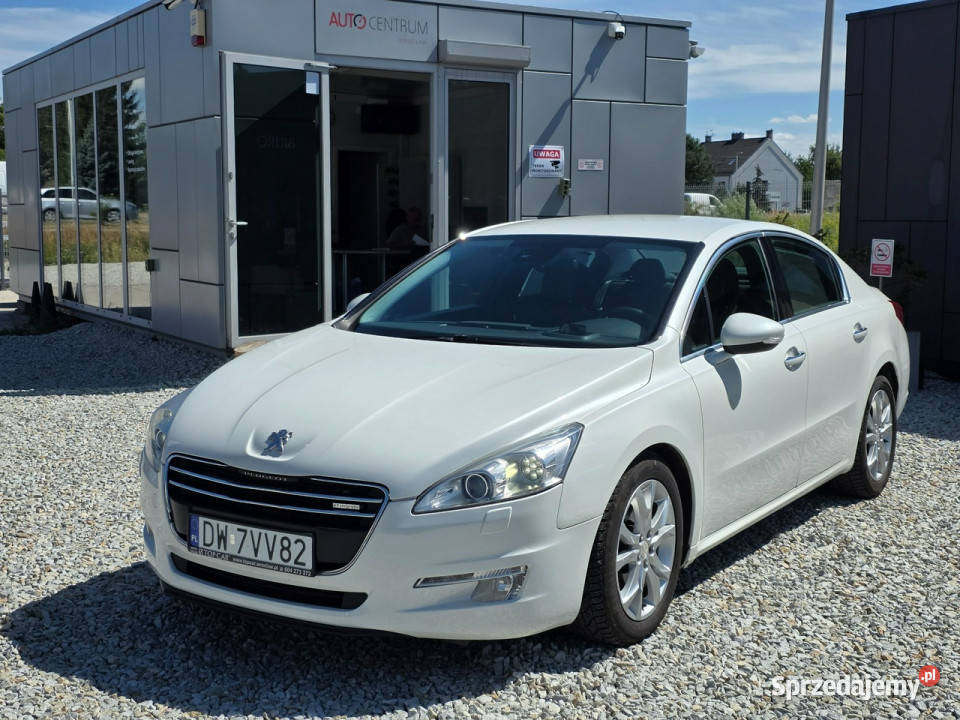 Peugeot 508 20 HDi 16V HYbrid4 2012r automat czujnik zmierzchu Wrocław