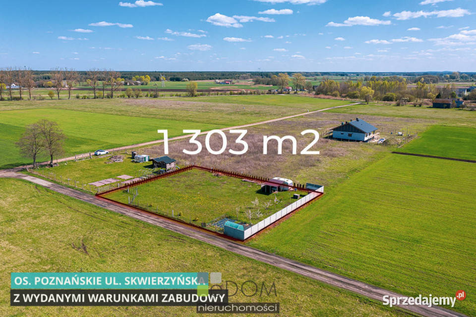 Grunt Osiedle Poznańskie sprzedam