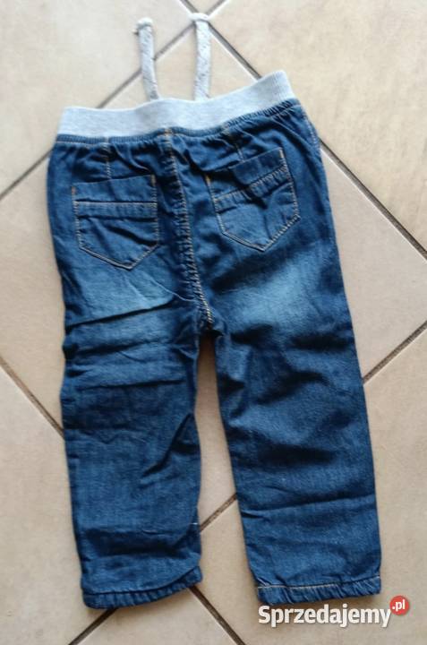 Spodnie chłopięce jeansowe na gumce w pasie Skarżysko-Kamienna