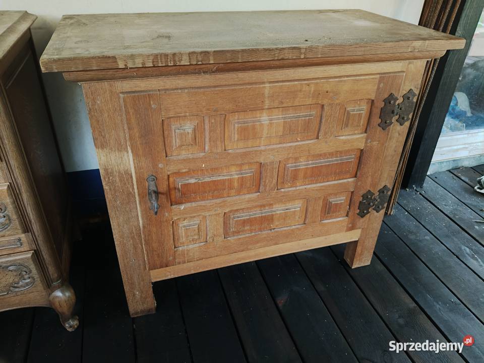 Komoda dębowa do renowacji