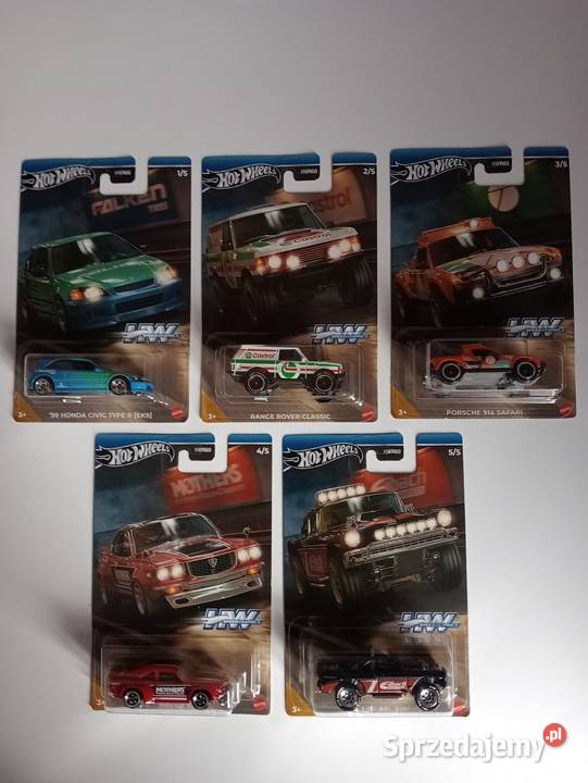Hot Wheels Set Hybrid Speed Silver Series stan