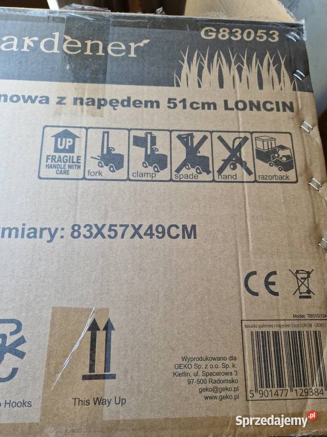 Kosiarka spalinowa z napędem 51 LONCIN G83053 Głogowa