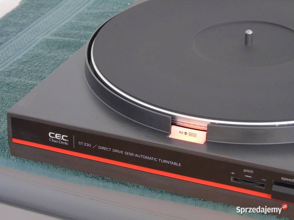 Gramofon CEC ST230 Direct Drive półautomat Gramofony Jasło