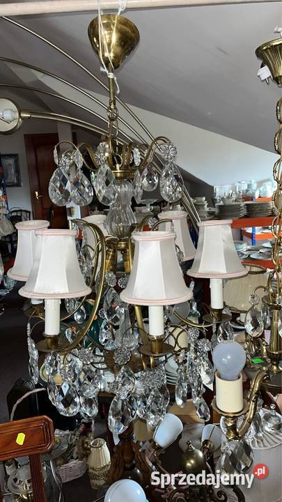 Żyrandol kryształowy podsufitowy Elektryczny Gdańsk