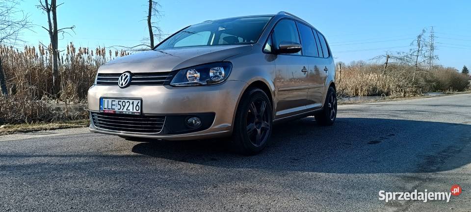 Touran 20 TDI Rok produkcji 2012 lubelskie Cyców sprzedam