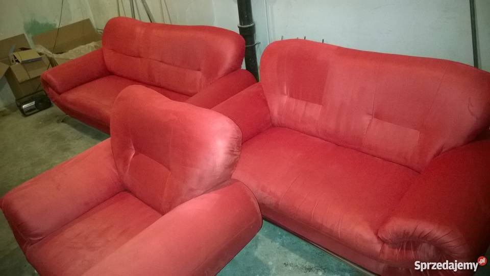 Zestaw wypoczynkowy 321 materiał Alcantara Poznań