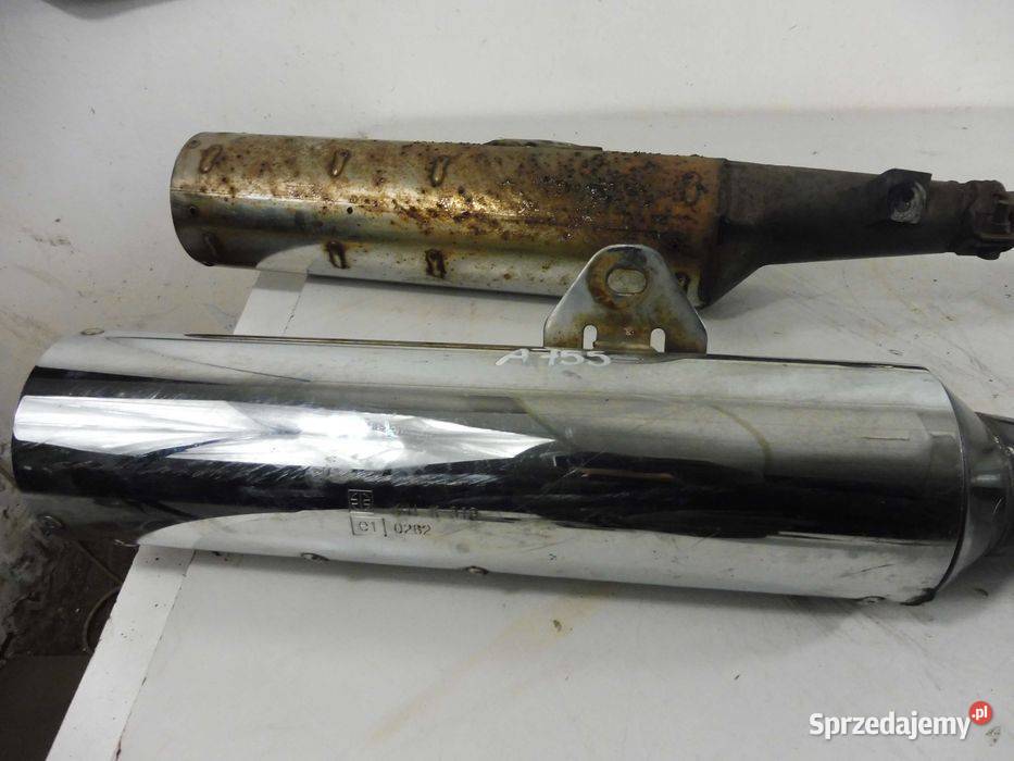 Kawasaki GPZ 500 tłumiki wydechy kolektory 02r Poznań