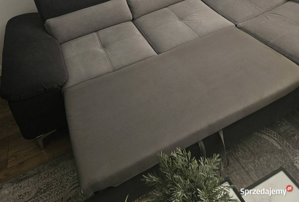 Duży narożnik 290x230 z funkcją spania Wrocław