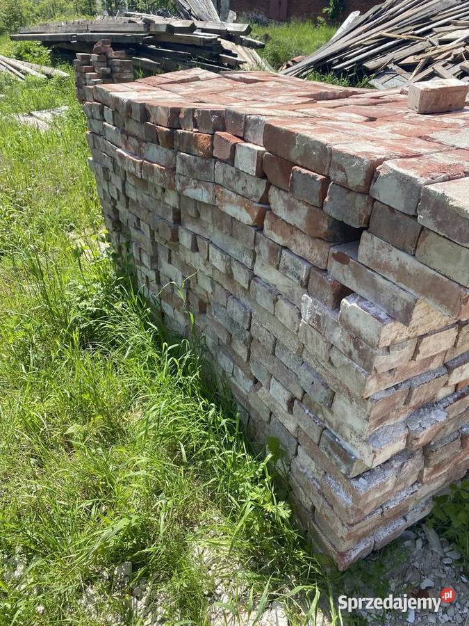 Cegła rozbiórkowa z domu pomorskie Pruszcz Gdański