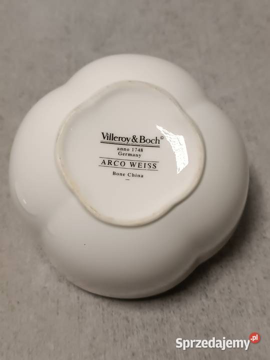 VILLEROY BOCH Cukiernica ARCO WEISS ANNO1748 Porcelana i szkło Jawor