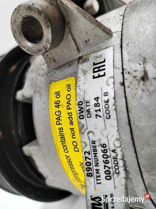 SPRĘŻARKA KLIMATYZACJI 15 DCI Renault Megane II