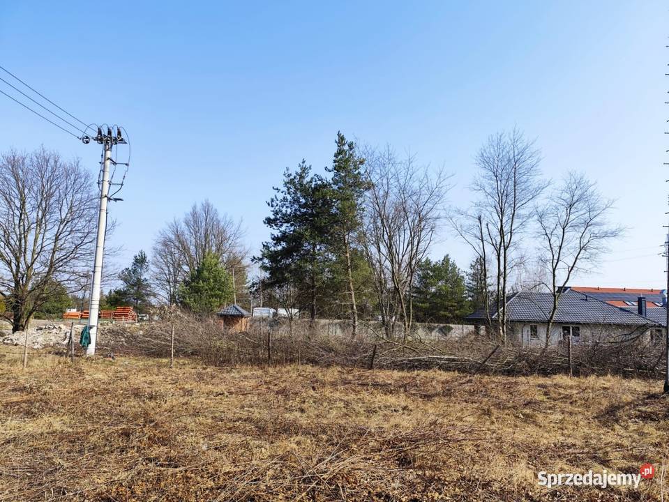 Działka budowlana i usługowa Michałów Reginów