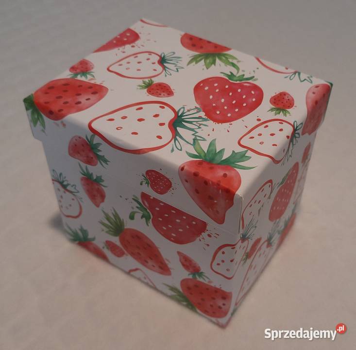 Pudełko z pokrywką ozdobne dekoracyjne na Czeladź sprzedam